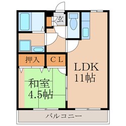 セルシオマンションの物件間取画像